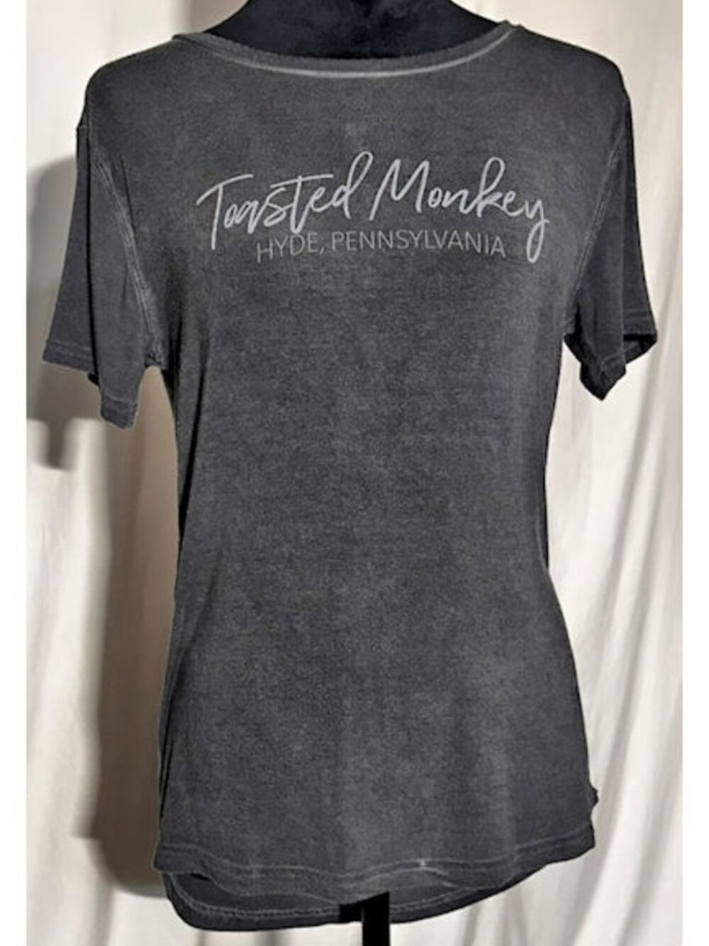 Toasted Monkey Ladies Top, Novelty Top, Medium